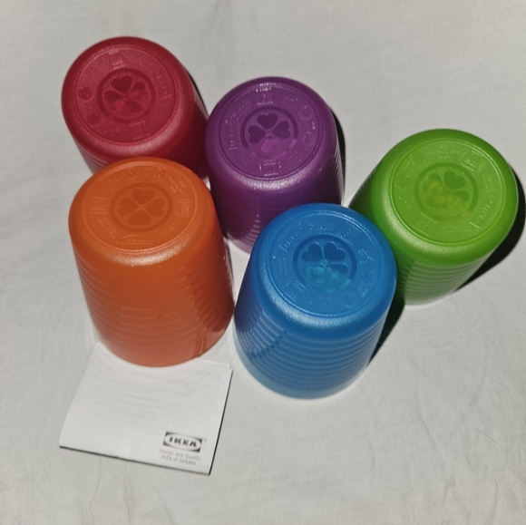 Ikea Kids Toddler 5pk Tumblers - Picture 4 of 5